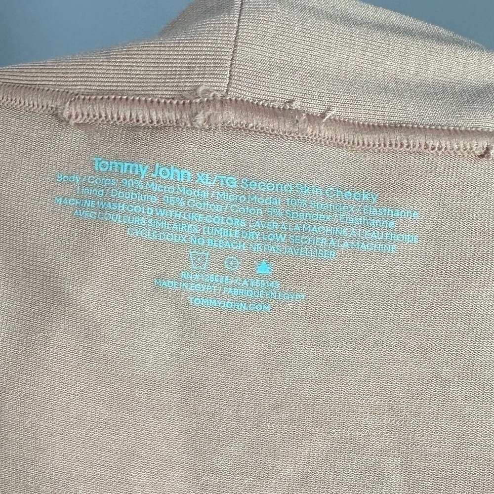 NWT Tommy John Second Skin cheeky underwear size XL - Picture 5 of 8